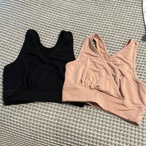 French Terry Racerback Nursing & Sleep Bra